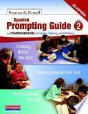 Fountas & Pinnell Spanish Prompting Guide For Comprehension