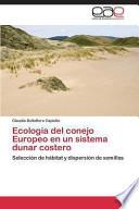 Ecología Del Conejo Europeo En Un Sistema Dunar Costero
