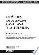 Didáctica De La Lengua Castellana Y La Literatura