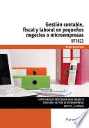 Uf1822   Gestión Contable, Fiscal Y Laboral En Pequeños Negocios O Microempresas