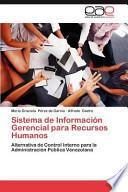 Sistema De Información Gerencial Para Recursos Humanos
