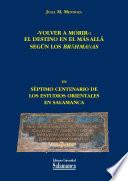 «volver A Morir»: El Destino En El Más Allá Según Los Brāhmaṇas»