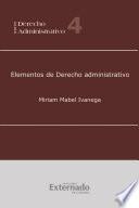 Elementos De Derecho Administrativo I