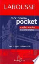 Diccionario Pocket English Spanish, Español Inglés