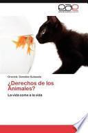 ¿derechos De Los Animales?