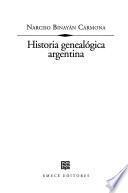 Historia Genealógica Argentina