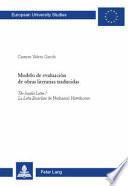 Modelo De Evaluación De Obras Literarias Traducidas