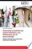Anorexia Y Bulimia En Universitarias Y Su Influencia En El Aprendizaje