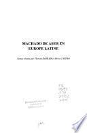 Machado De Assis En Europe Latine