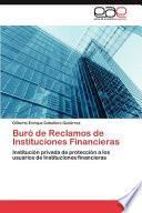Buró De Reclamos De Instituciones Financieras