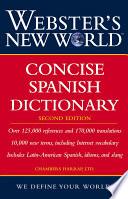 Webster S New World Concise Spanish Dictionary