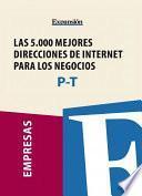 Sectores P T   Las 5.000 Mejores Direcciones De Internet Para Los Negocios.