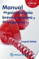 Manual De Psicoterapia Breve, Intensiva Y De Urgencia