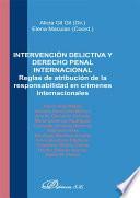 Intervención Delictiva Y Derecho Penal Internacional