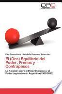 El (des) Equilibrio Del Poder, Frenos Y Contrapesos