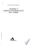 Tiempos Y Formas No Personales Del Verbo
