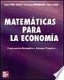 Matemáticas Para La Economía