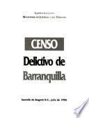 Censo Delictivo De Barranquilla
