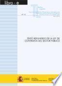Texto Refundido De La Ley De Contratos Del Sector Público