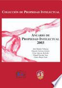 Anuario De Propiedad Intelectual 2003