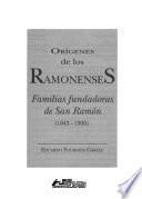Orígenes De Los Ramonenses