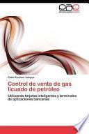 Control De Venta De Gas Licuado De Petróleo