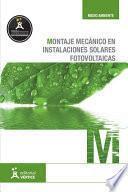 Montaje Mecánico En Instalaciones Solares Fotovoltaicas