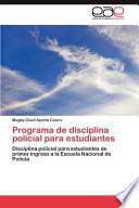 Programa De Disciplina Policial Para Estudiantes