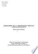 Quehaceres De La Arqueología Peruana