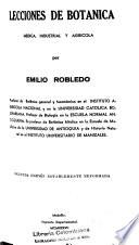 Lecciones De Botánica Médica