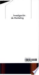 Investigación De Marketing