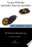 Lo Que Deberías Aprender Antes De Aprender
