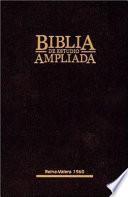 Biblia De Estudio Ampliada, Tela Rojo Índice