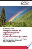 Fotoproducción De Pigmentos Por La Microalga Haematococcus Pluvialis