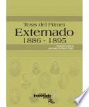 Tesis Del Primer Externado, 1886 1895