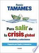 Para Salir De La Crisis Global