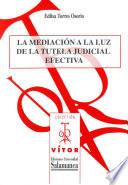 La Mediciónm A La Luz De La Tutela Judicial Efectiva