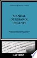 Manual De Español Urgente