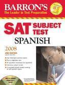 Barron S Sat Subject Test Spanish