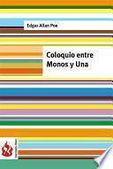 Coloquio Entre Monos Y Una (low Cost). Edición Limitada