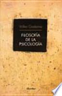 Filosofía De La Psicología