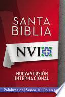 Nvi Santa Biblia Con Letra Negra