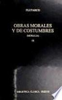 Obras Morales Y De Costumbres