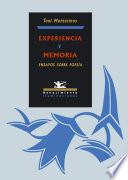 Experiencia Y Memoria