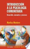 Introducción A La Psicología Comunitaria