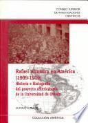 Rafael Altamira En América, 1909 1910