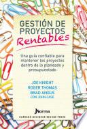 GestiÓn De Proyectos Rentables