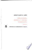 Bibliografía Jurídica Y Fiscal Venezolana