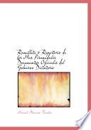 Ramillete A3 Repertorio De Los Mas Piramidales Documentos Oficiales Del Gobierno Dictatorio