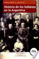 Historia De Los Italianos En La Argentina